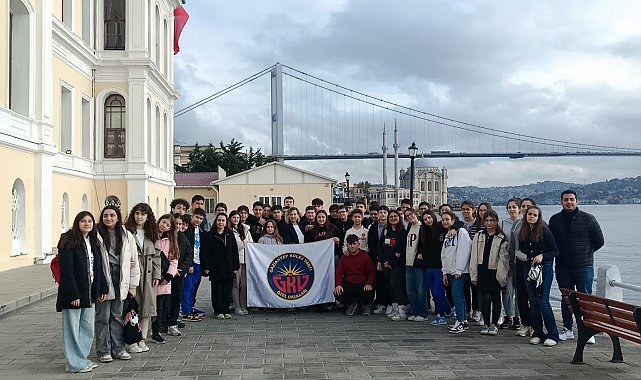 Gaziantep Kolej Vakfı Öğrencileri İstanbul'u mercek altına aldı