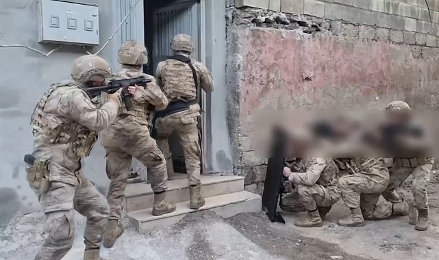 Gaziantep'te jandarmadan terör operasyonu: 16 gözaltı