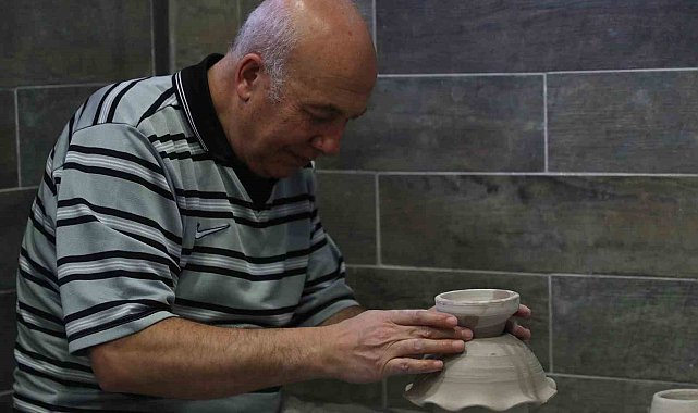 Geçmişin izlerini taşıyan eserler geleneksel sanatlarla gün yüzüne çıkıyor