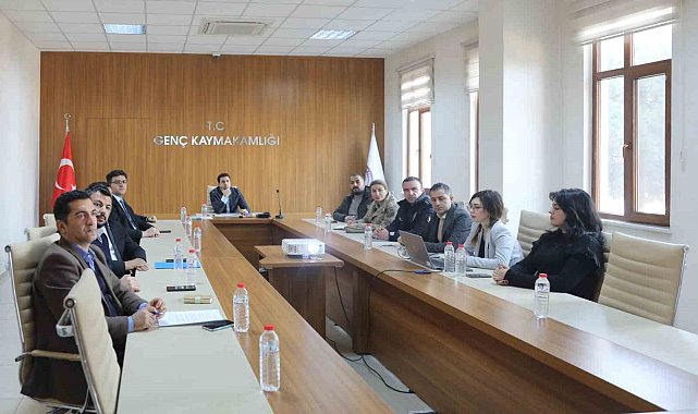 Genç'te kadına yönelik şiddetle mücadele koordinasyon toplantısı