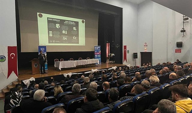 Gönen'de Muhtarlar toplantısı: Siber güvenlik ve dolandırıcılık konuları ele alındı