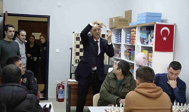 Gümüşhane Emniyetinden satranç turnuvası