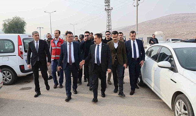 Hatay Valisi Masatlı, Cilvegözü Sınır Kapısı&#039;nda inceleme yaptı