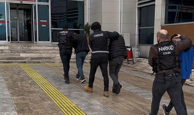 Hayvan damında uyuşturucu satan 3 kişi tutuklandı