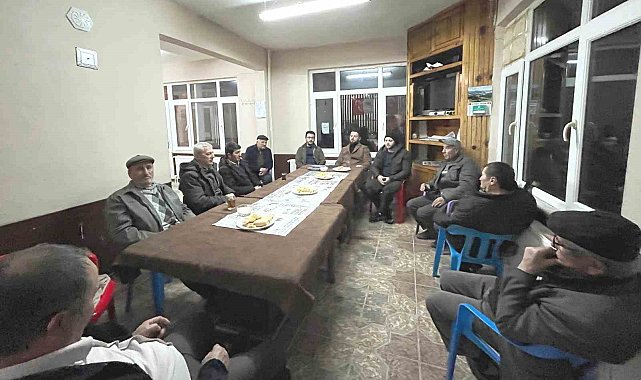 Hisarcık Müftülüğünden köy kahvelerinde sohbet programı