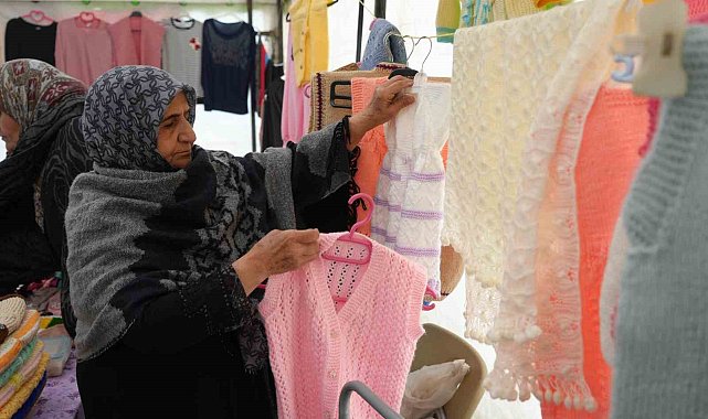 Iğdır'da kadınlar ürettiklerini Kadın Emek Pazarı'nda satarak ev ekonomisine destek oluyor
