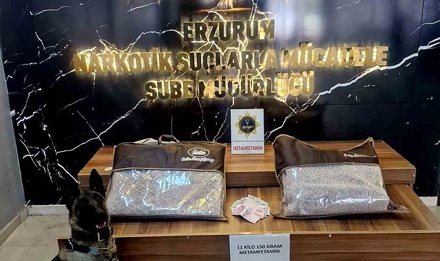 İranlı şahıs üzerinde 11 kilo 150 gram metamfetamin yakalandı