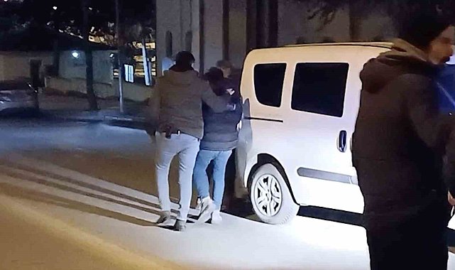 İş yerini kurşunlayan şahıs kısa sürede yakalandı