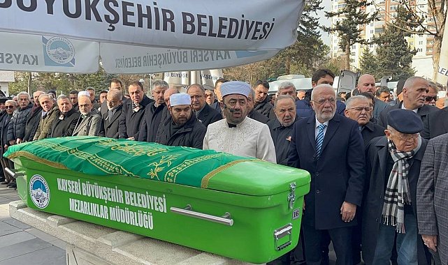 İşadamı Ali Rıza Özderici son yolculuğuna uğurlandı