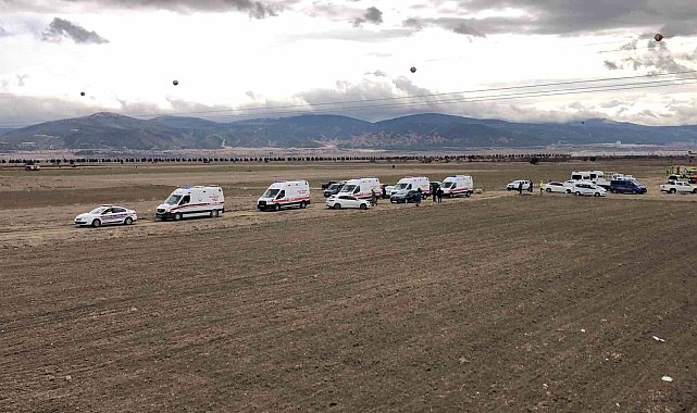 Isparta'da helikopter kazasında şehit olan 6 askerin naaşları morga kaldırıldı