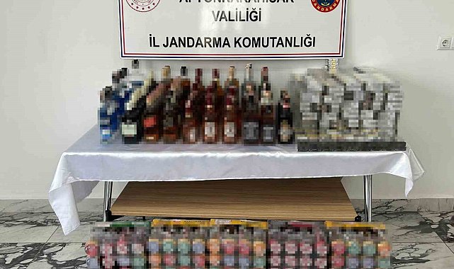 İzin belgesi olmadan sigara ve alkol satılan iş yerine baskın