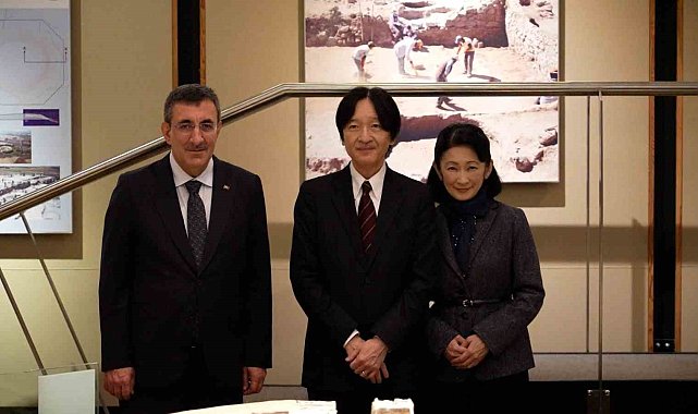 Japon Veliaht Prensi ve Prenses Kiko Kalehöyük Arkeoloji Müzesi'ni ziyaret etti