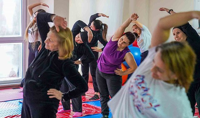 Kadınlar Belde Evleri'nde sağlıklı vakit geçiriyor