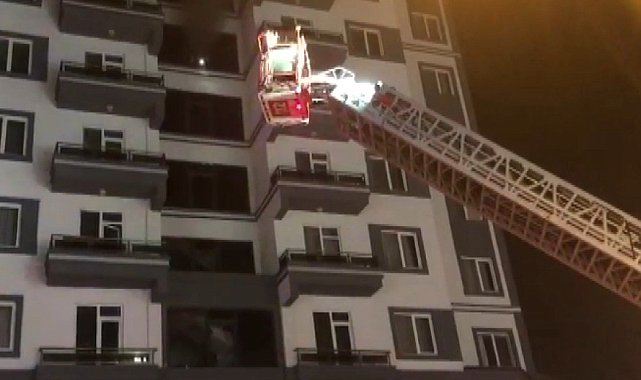 Kahramanmaraş'ta dairede çıkan yangın korkuttu