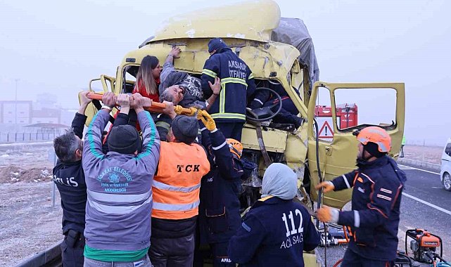 Kamyon kabininde can pazarı: "Ayağım" feryadı yürekleri dağladı