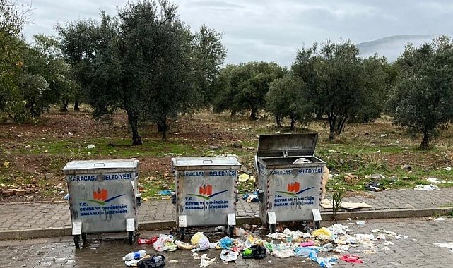 Karacasu Belediyesi'nden çöp uyarısı