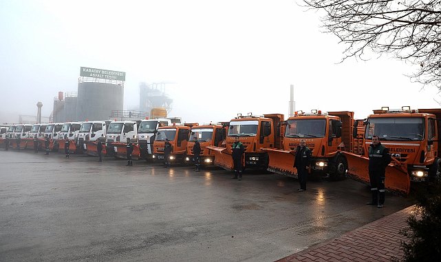 Karatay Belediyesi'nden kış mesaisi