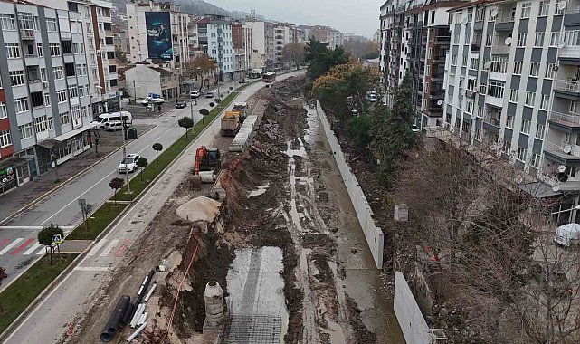 Karesi'de taşkın riski azalacak