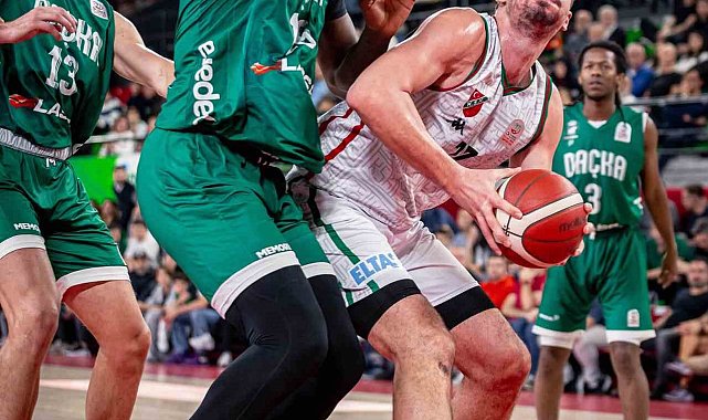 Karşıyaka Basketbol'dan 5 maçlık galibiyet serisi