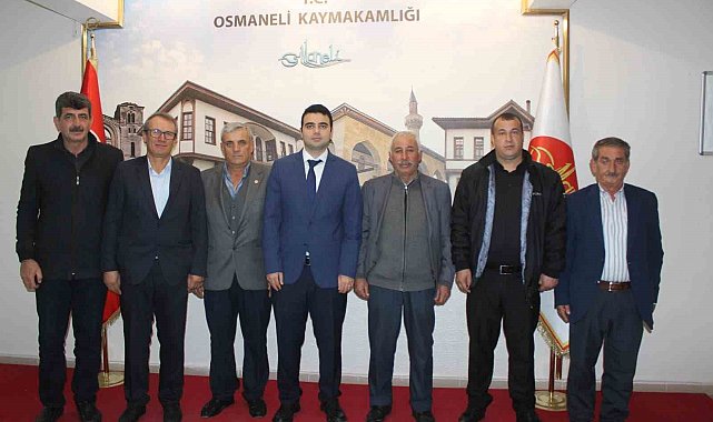 Kaymakam Kılıç, köy muhtarları ile toplantı yaptı