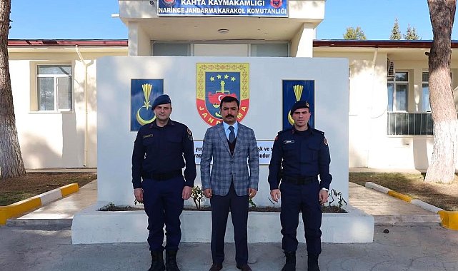 Kaymakam Soysal'dan Narince jandarma karakoluna ziyaret