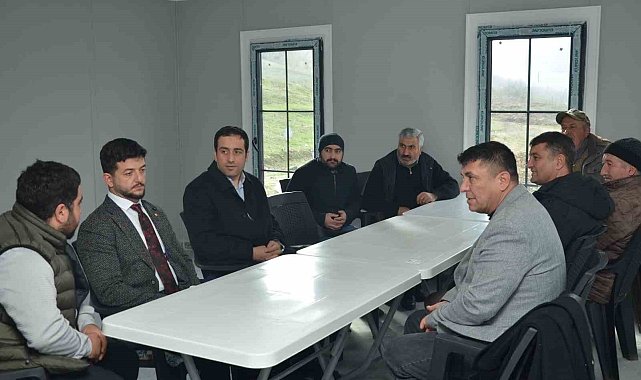 Kaymakam Tuncer, köy sakinlerinin sorunlarını dinledi