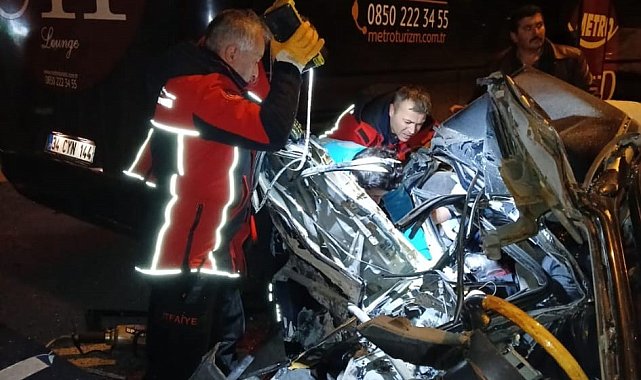 Kayseri'de feci kaza: 2 ölü, 6 yaralı