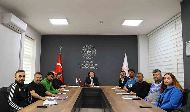 Kayseri'de Kayak Planlama Toplantısı yapıldı