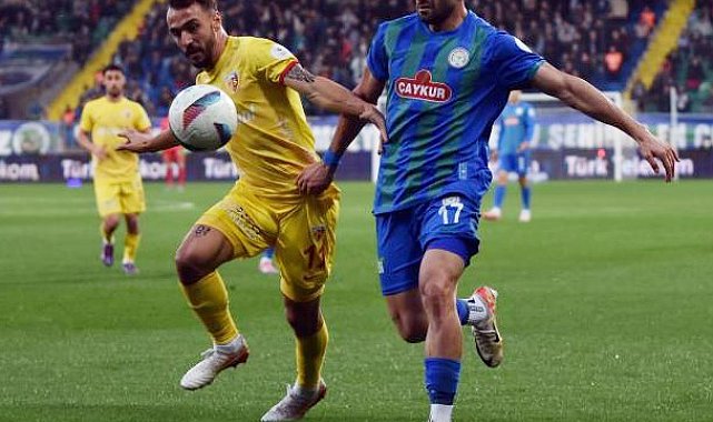 Kayserispor Rize'de 6 maçtır kazanamıyor
