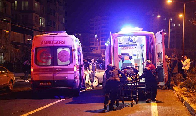 Kaza yapan alkollü sürücü ambulanstan kaçtı