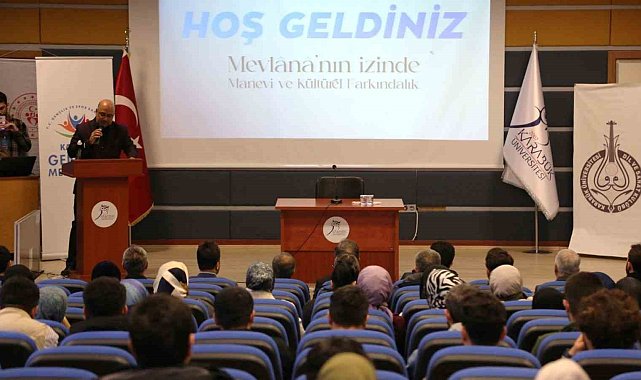 KBÜ'de 'Mevlana'nın İzinde Manevi ve Kültürel Farkındalık' etkinliği