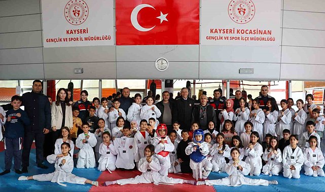Kocasinan Jandarma ERVA Spor Okulu'na ziyaret