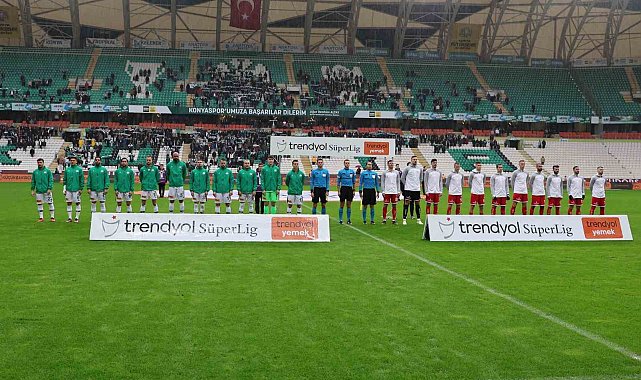 Konyaspor ile Antalyaspor 27. randevuda