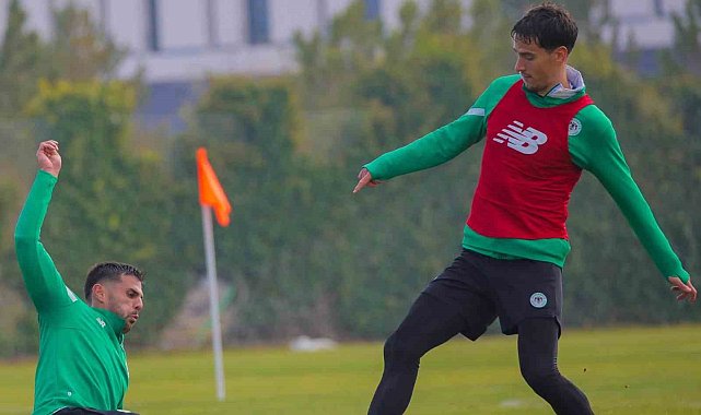 Konyaspor'da, Çaykur Rizespor maçı hazırlıkları devam etti