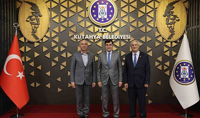 Kütahya Belediyesinde "kültürel iş birliği" konuları ele alındı