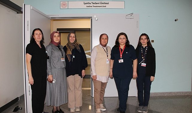 Kütahya Şehir Hastanesi'nde İyotlu Tedavi Ünitesi hizmete girdi