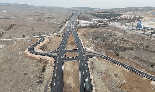 Kütahya'da Andız Kavşağı hizmete açıldı
