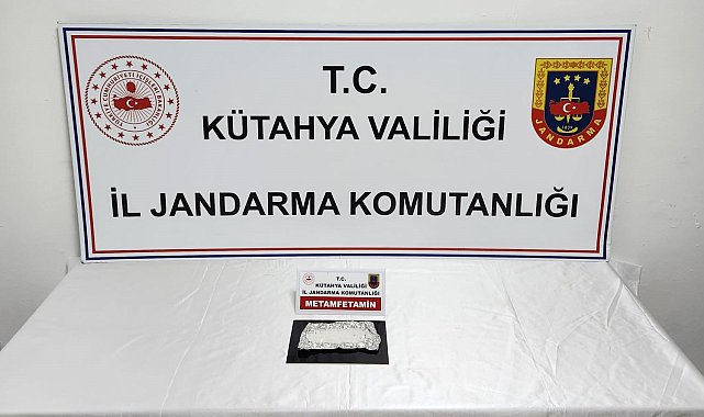 Kütahya'da uyuşturucu operasyonu