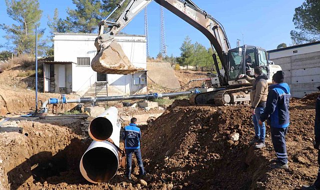Menteşe'de su kesintilerine kalıcı çözüm