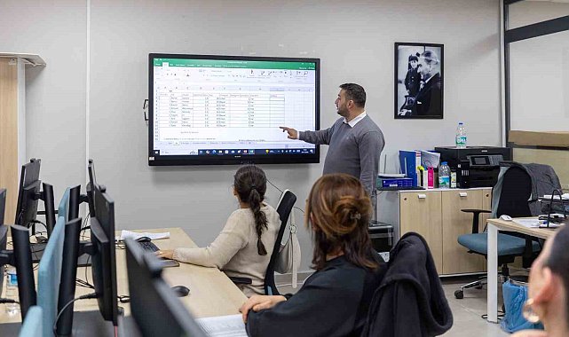 MERCEK Mesleki Eğitim Merkezlerinde ücretsiz bilgisayar kursu veriliyor