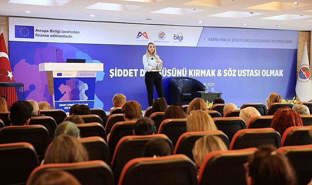 Mersin'de kadınlara şiddetle mücadele yöntemleri anlatıldı