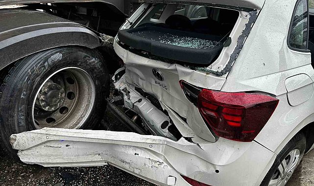 Milas'ta korkutan kaza