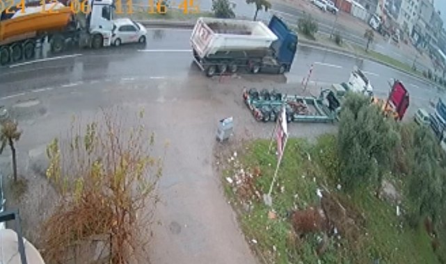 Milas'taki kazanın kamera görüntüleri ortaya çıktı