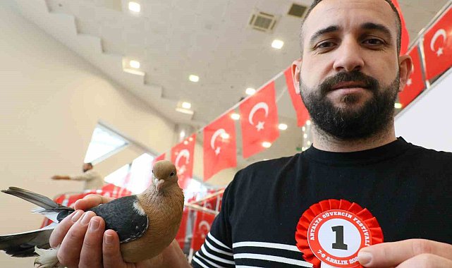 Milyonluk güvercinler Antalya'daki festivalde buluştu