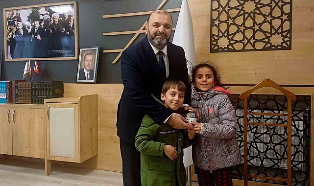 Minik yüreklerden Filistin'e büyük destek