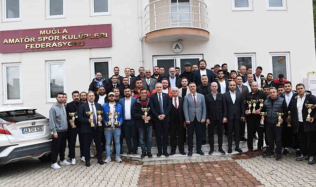 Muğla'da başarılı amatör kulüplere 30'uncu ödül töreni