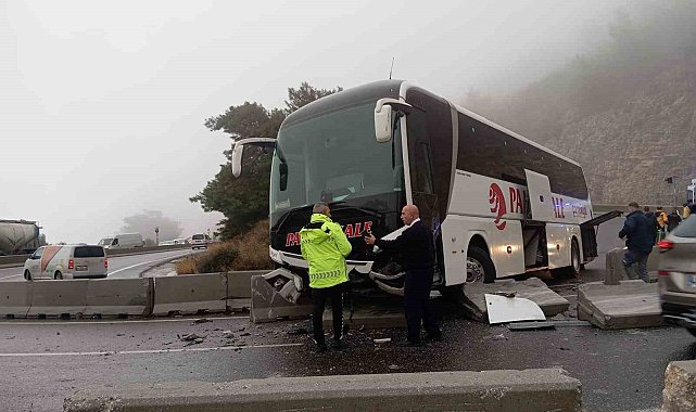 Muğla'da otobüs kazası: 5 yaralı