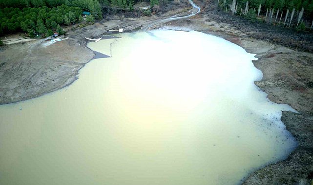 Muğla'daki yağışlar Ula Göleti'nin su seviyesini yükseltti