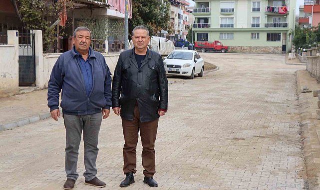 Nazilli'de yol çalışmaları devam ediyor