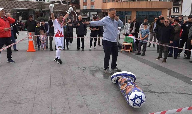 Netenyahu Rize'de nakavt oldu